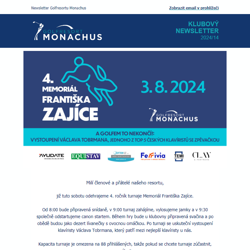 Novinky z Mnichu - newsletter 14-24