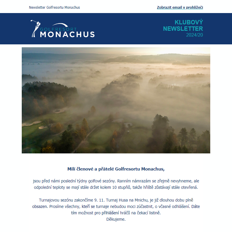 Novinky z Mnichu - newsletter 20-24