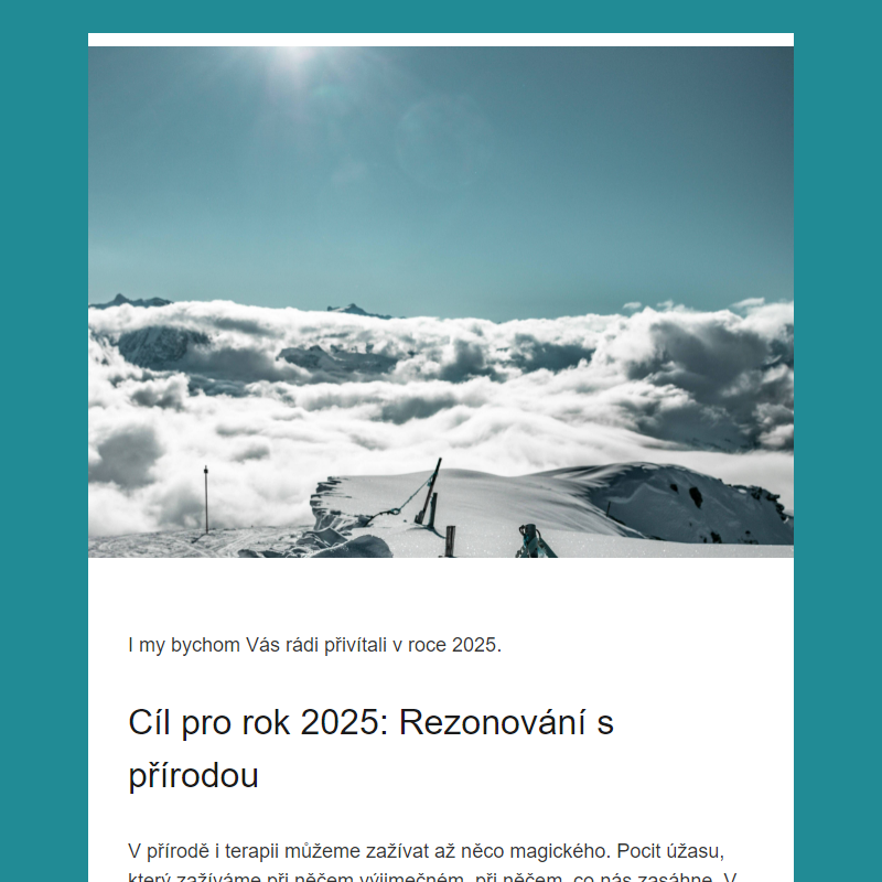 Rezonování mezi stromy 2025