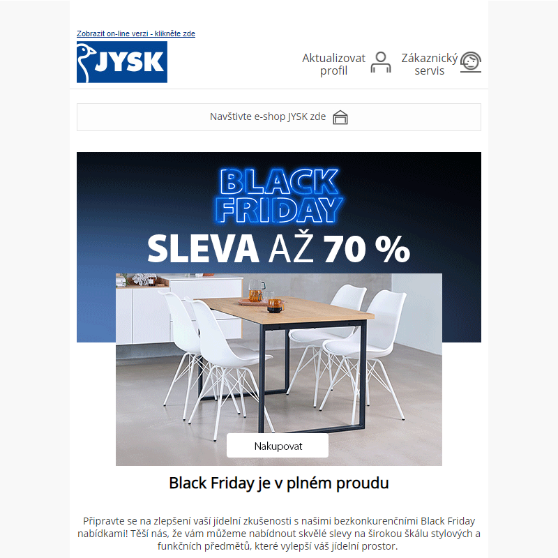 BLACK FRIDAY - už jen do neděle! _