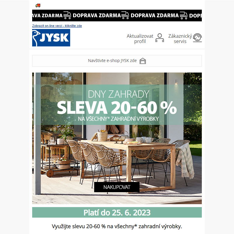 __ DNY ZAHRADY + SLEVA 20-60 %