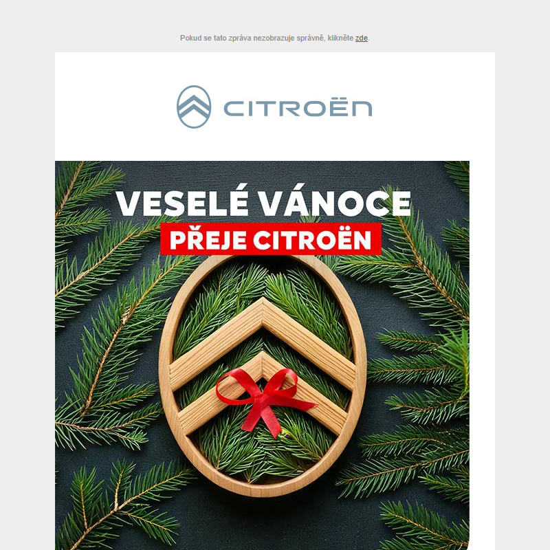 Veselé Vánoce přeje Citroën