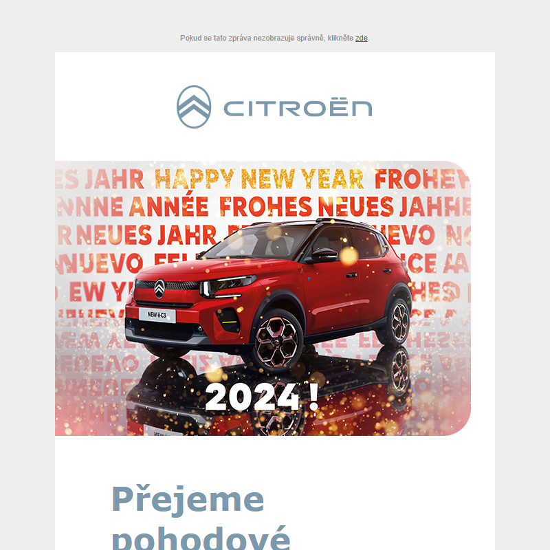 Citroën Newsletter Prosinec