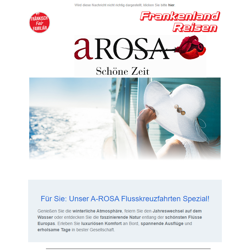 Unvergessliche Flusskreuzfahrten mit A-ROSA – Ihre perfekte Auszeit auf dem Wasser!