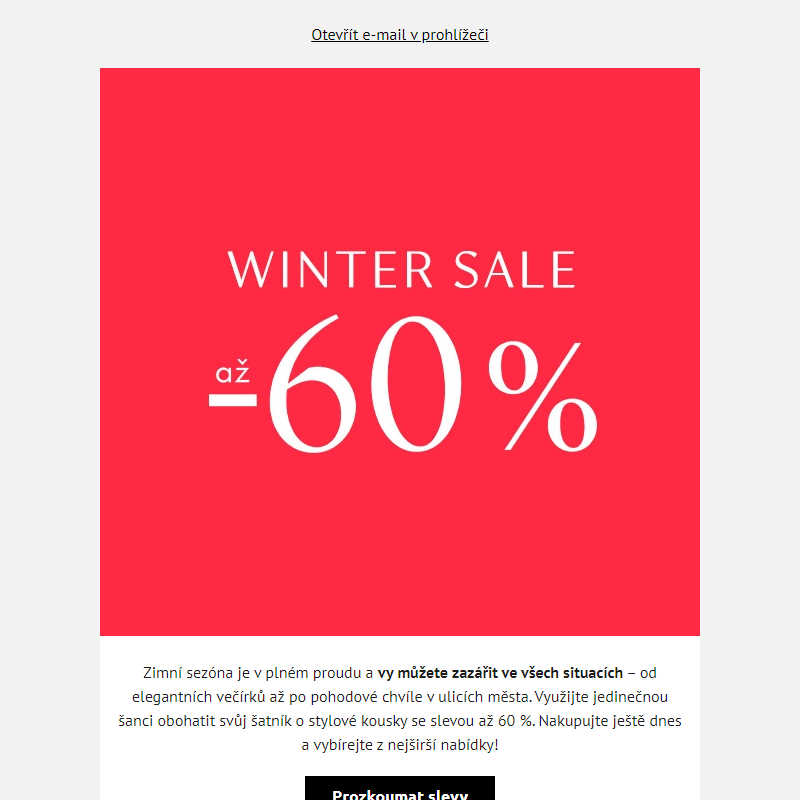 Winter Sale až -60 %! __