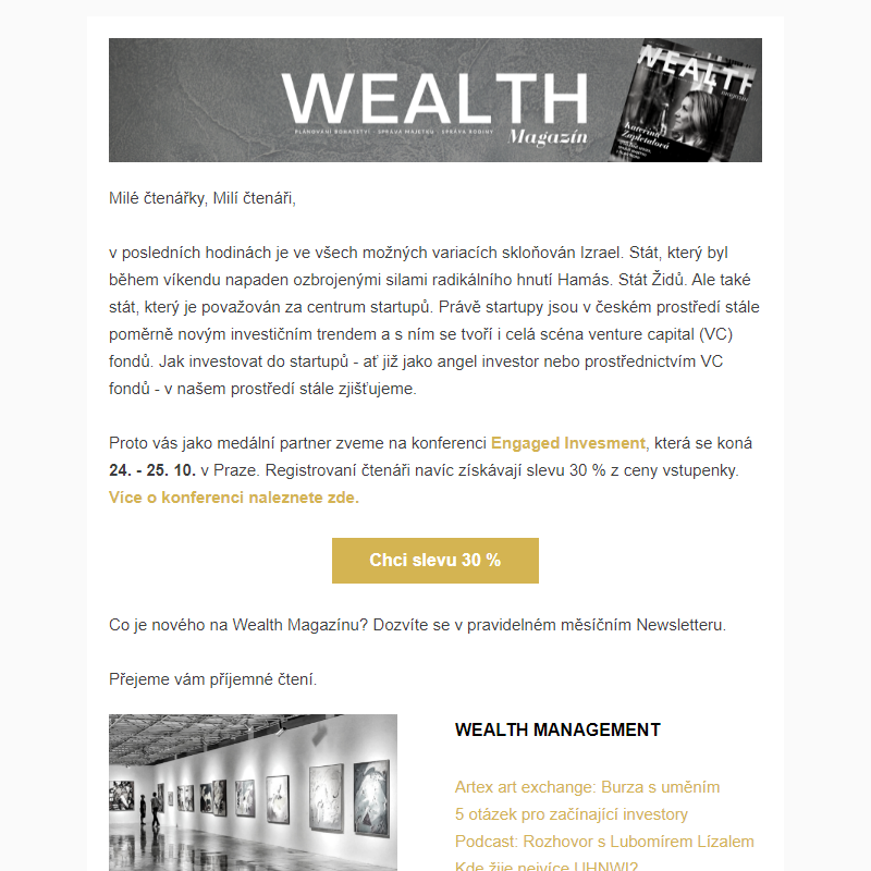 _ Wealth Magazín - WMAG News / Říjen 2023