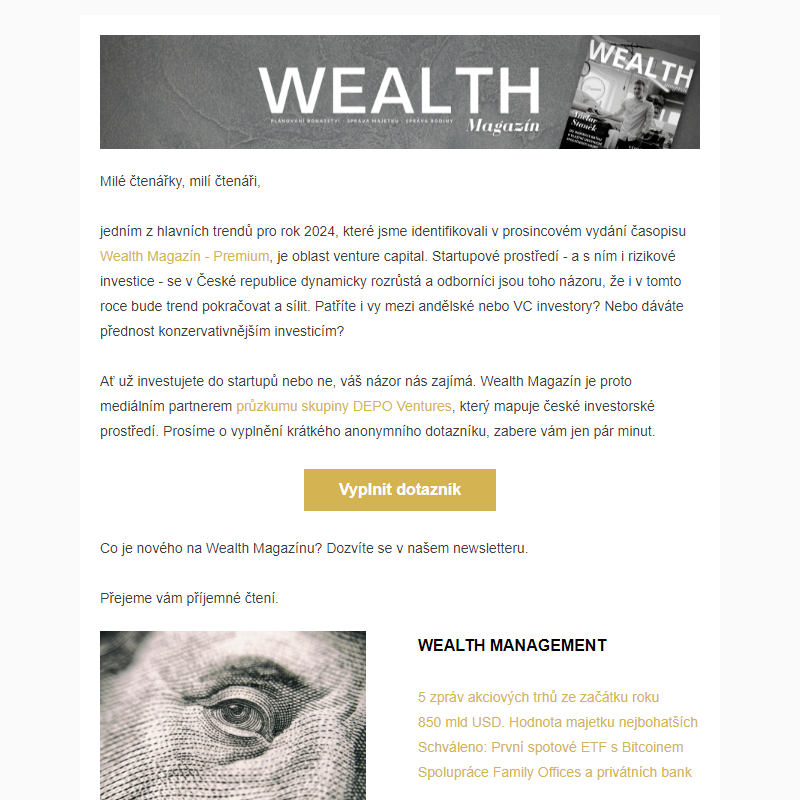 _ Wealth Magazín - WMAG News 2 / Leden