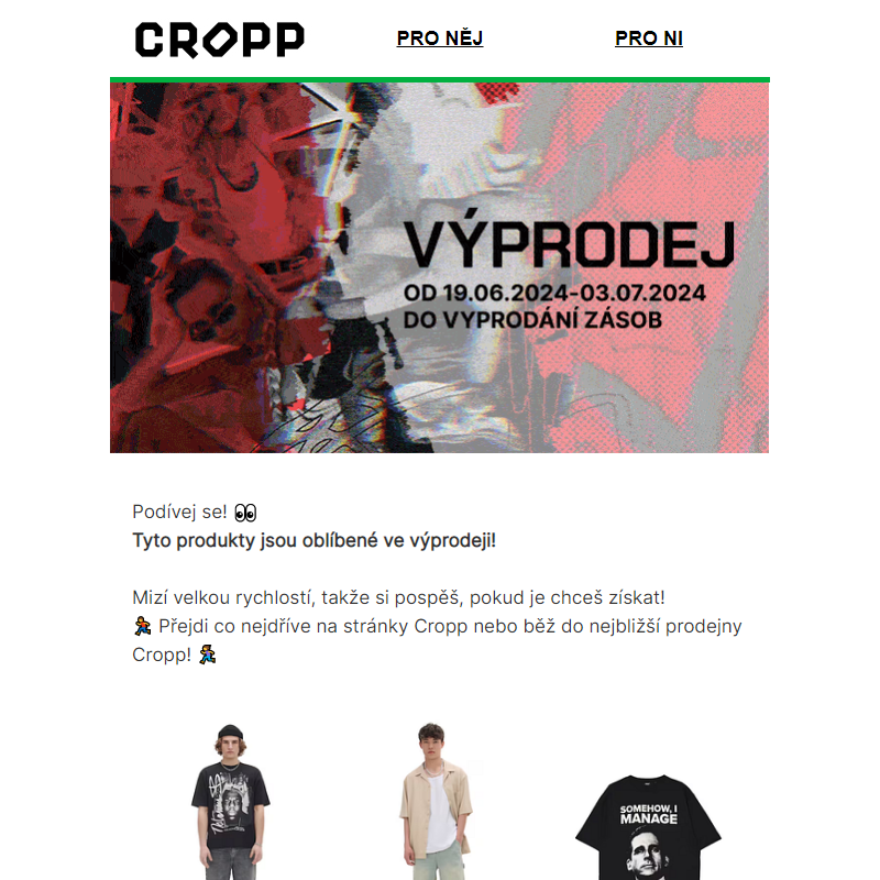 _ Hvězdy letního výprodeje v Cropp __