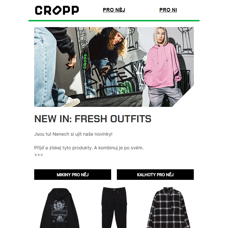 NEW IN: FRESH OUTFITS _