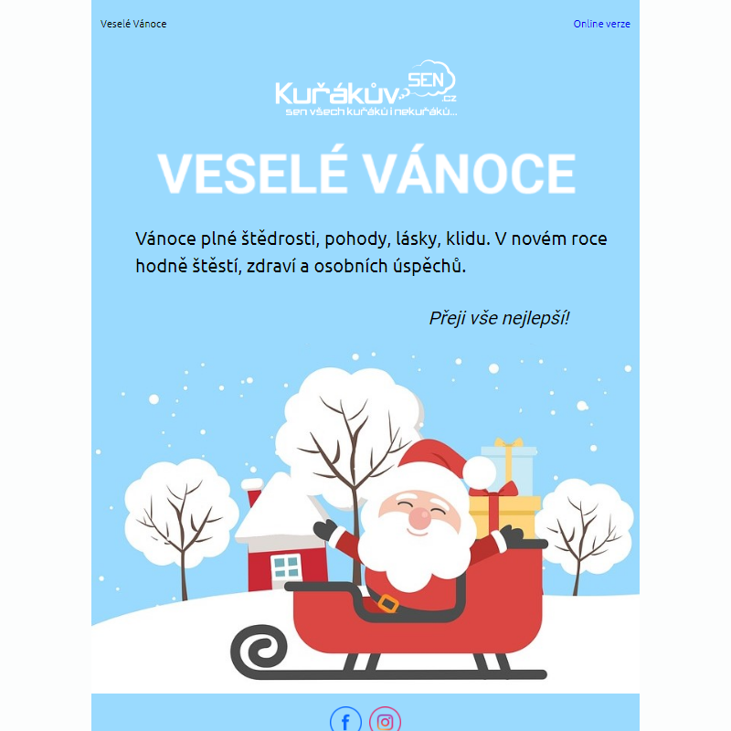 _ Veselé Vánoce z KuřákůvSEN.cz