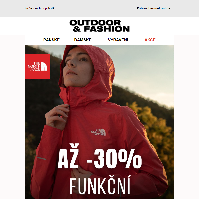 __Nepromokavé bundy The North Face se slevou až 30%