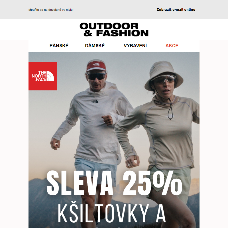 _Sleva 25% na kšiltovky a klobouky The North Face