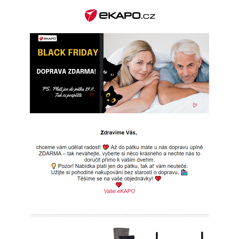 _ Black Friday je tady! Doručení zdarma právě dnes!