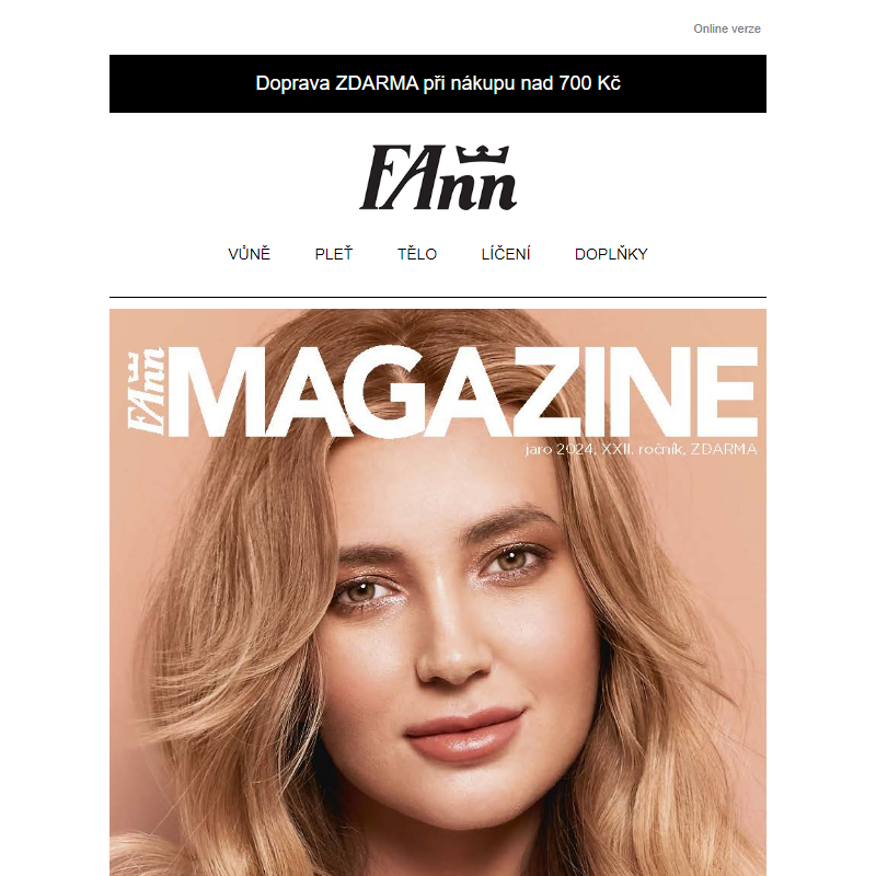 Prolistujte si nový FAnn magazine jaro!