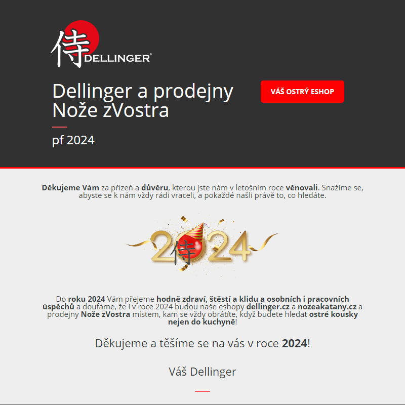 _ Za celý Dellinger přejeme krásný a úspěšný rok 2024! _