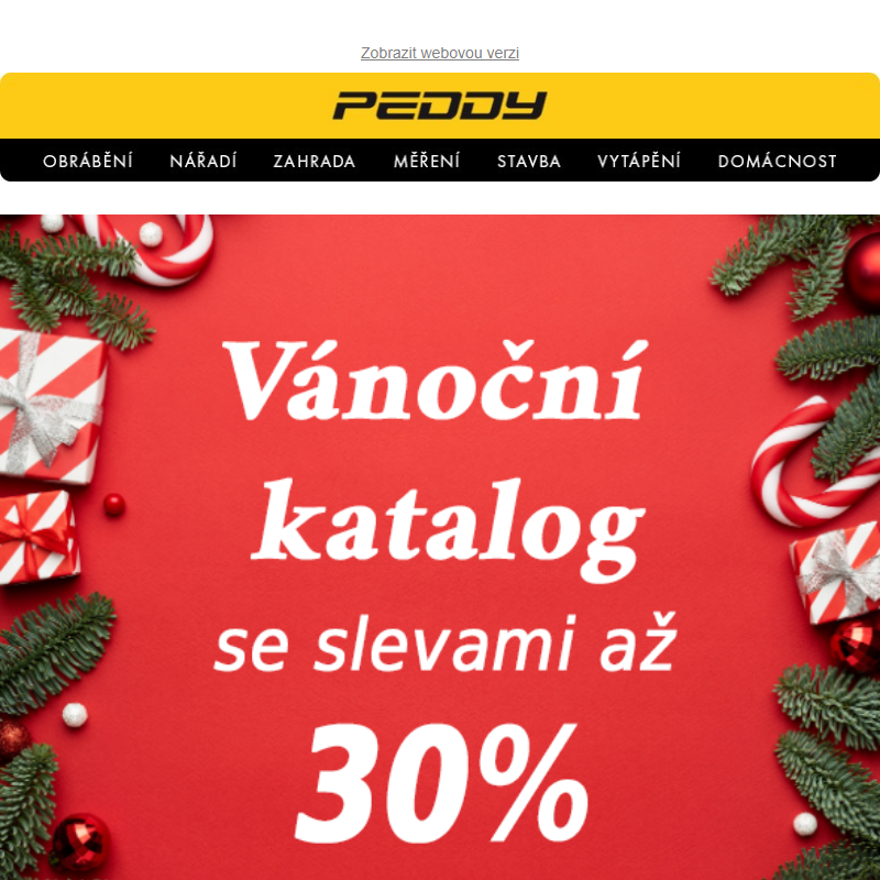 Předstihněte vánoční shon >> První tipy na dárky pro kutily se slevou až 30% >> Platí do vyprodání zásob!