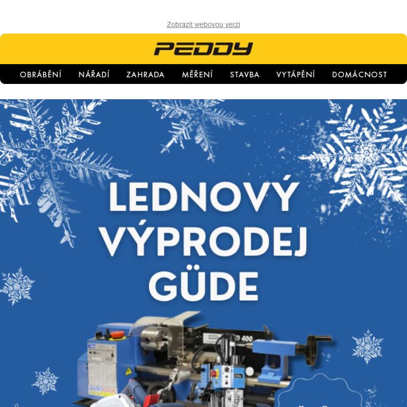 Lednový výprodej Güde >> Bestsellery se slevami až 30% >> Platí jen do vyprodání zásob!