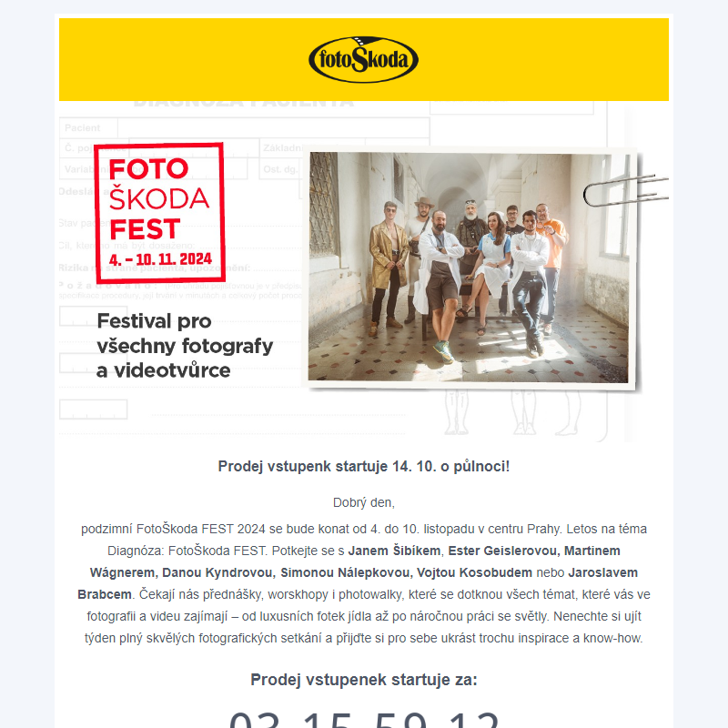 _ Registrace na FotoŠkoda FEST startují už 14. 10.!