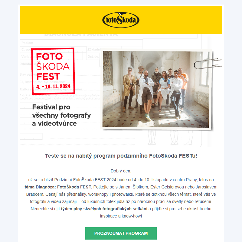 _Je to tady: Představujeme program FotoŠkoda FESTu!