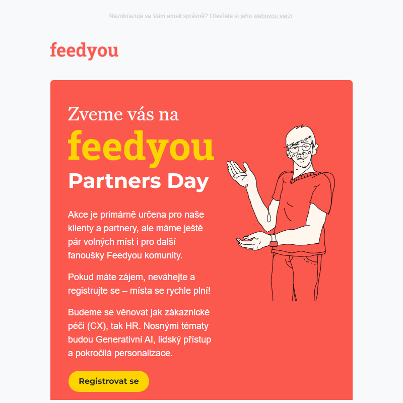 Pozvánka na Feedyou Partners Day 2025