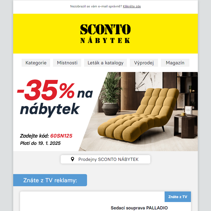 __Sleva 35% na nábytek.