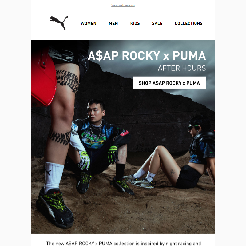 Discover the NEW A$AP ROCKY x PUMA