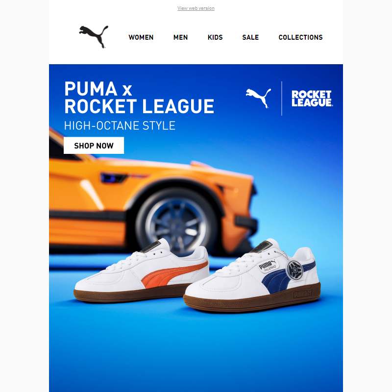 PUMA x ROCKET LEAGUE Blasts Off