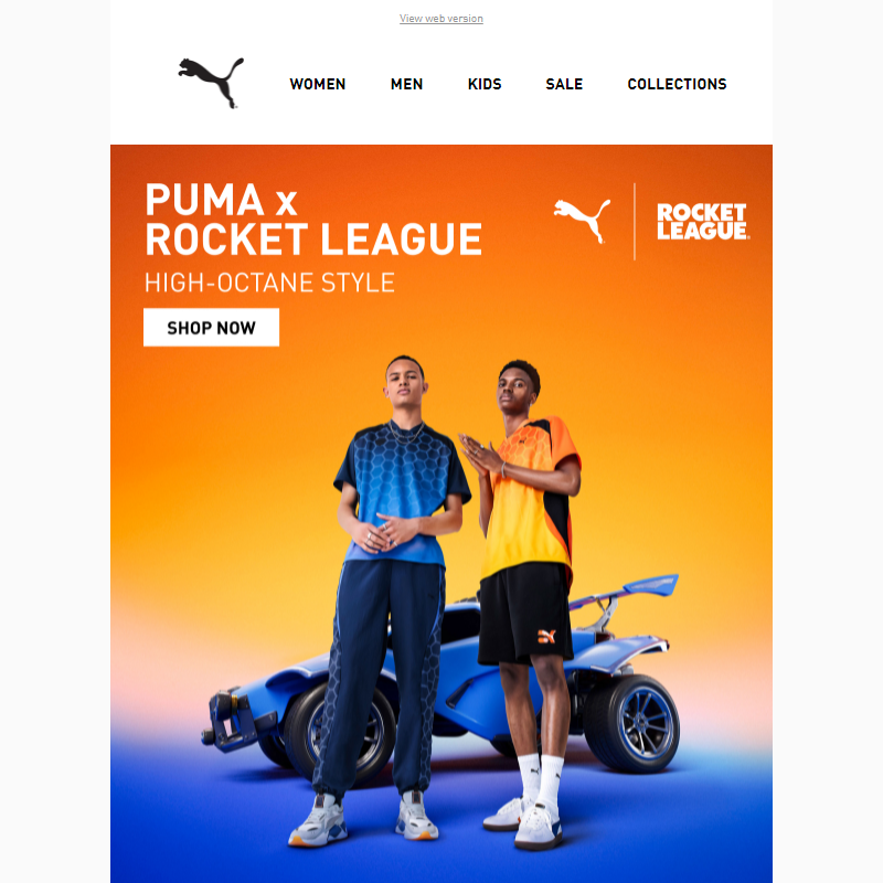 PUMA x ROCKET LEAGUE, The Fast Race & More