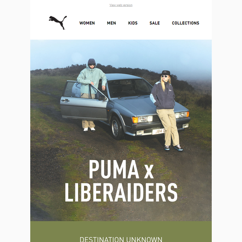 PUMA x LIBERAIDERS: Destination Unknown