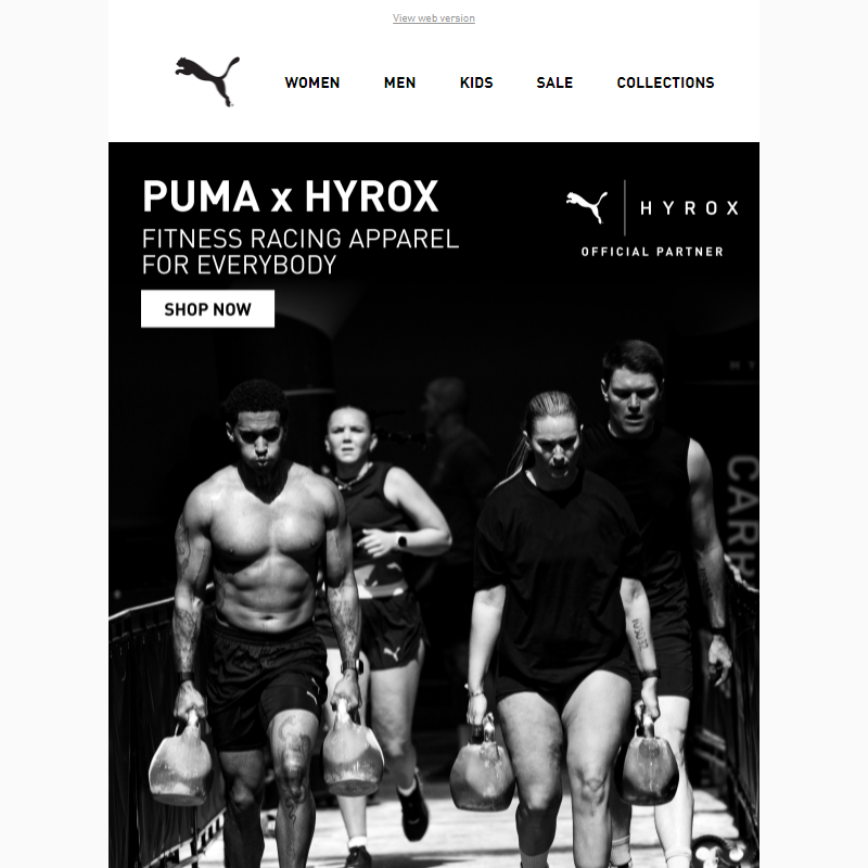 PUMA x HYROX: Made for Fitness Racing