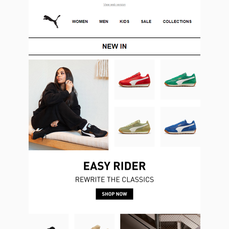 Easy Rider, Suede XL & More From The Home of Sneakers