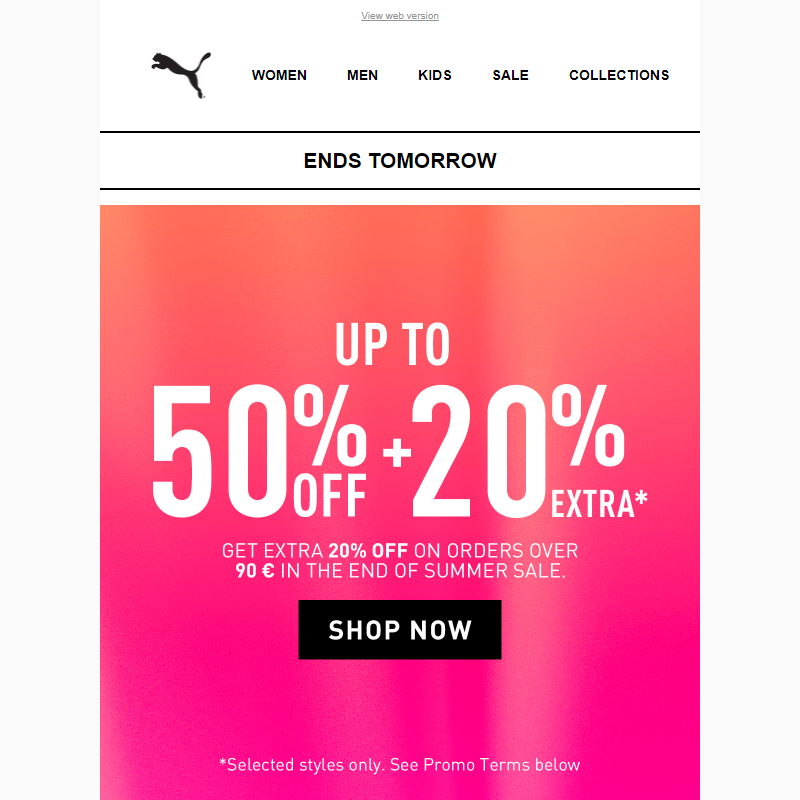 Unlock An EXTRA 20% OFF On Up To 50% OFF*, Now