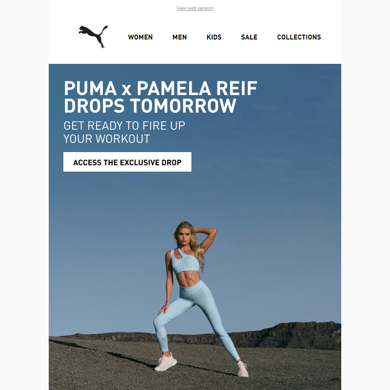 PUMA x Pamela Reif: New collection drops tomorrow