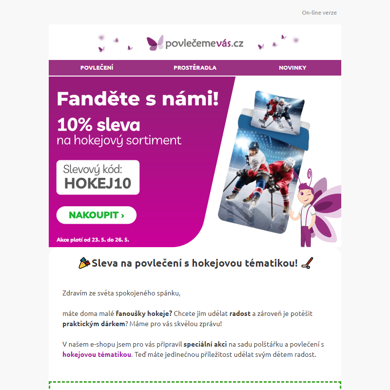 Máte doma hokejového fanouška? _