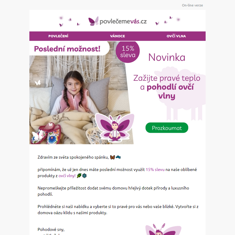 _ 15% sleva pouze dnes