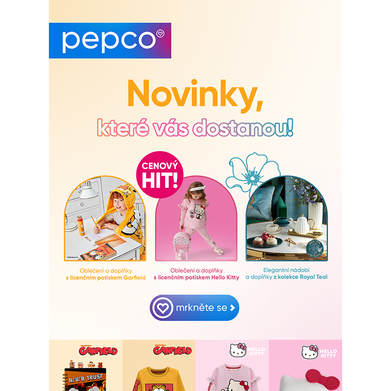 _ Vtipné i elegantní! Takové jsou novinky z nabídky Pepco! _