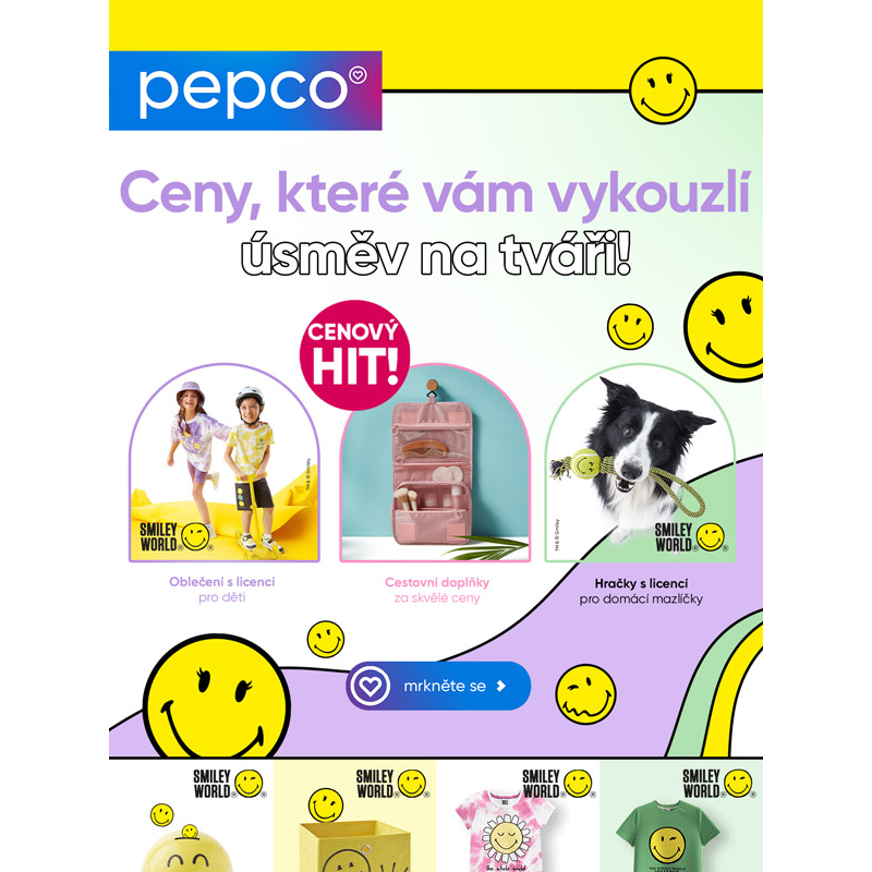 _ Usměvavá kolekce v Pepco! _