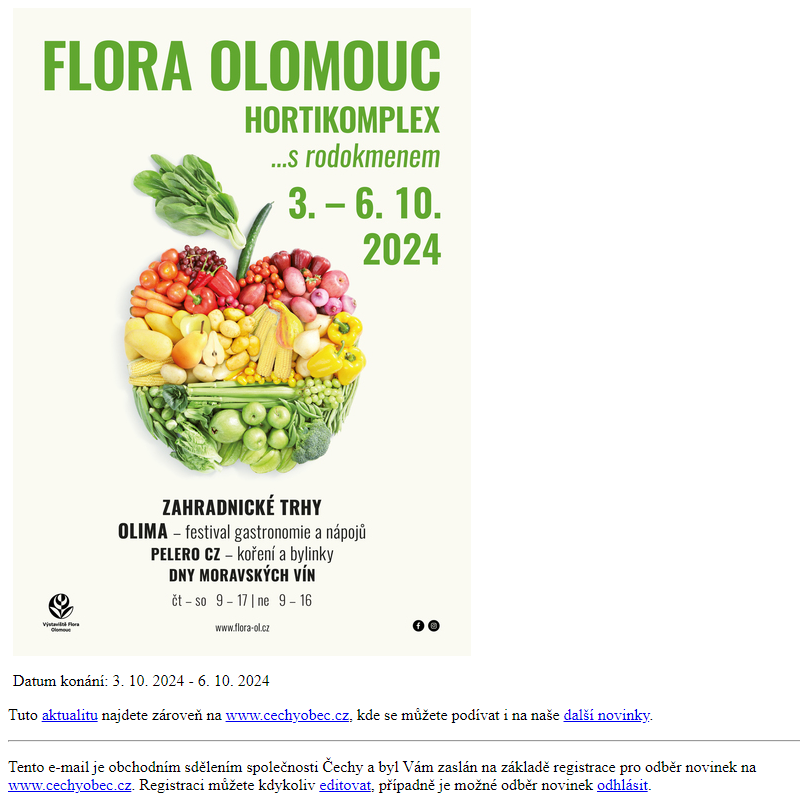 Flora Olomouc - HORTIKOMPLEX