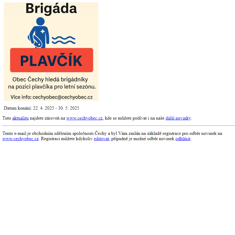 Brigáda na koupališti