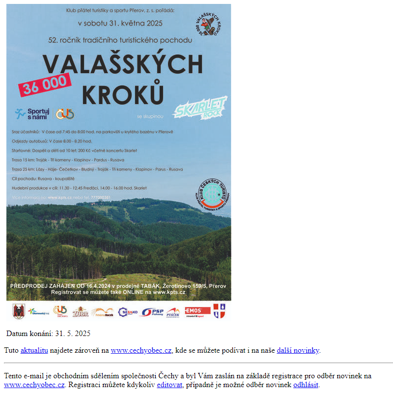 36 000 VALAŠSKÝCH KROKŮ