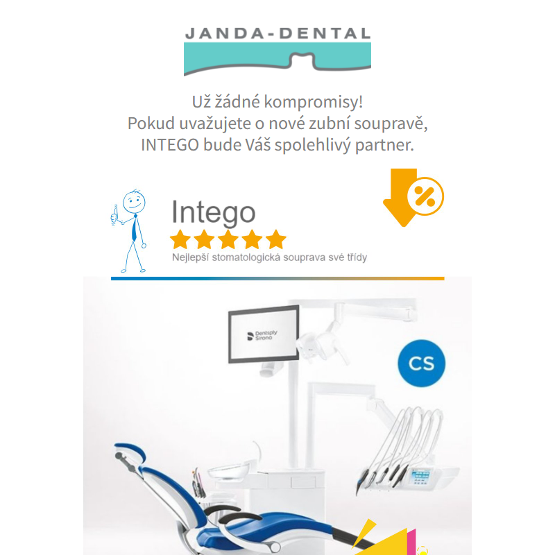 _ Zubní souprava INTEGO - kvalita made in Germany, nadčasový design a skvělá cena...