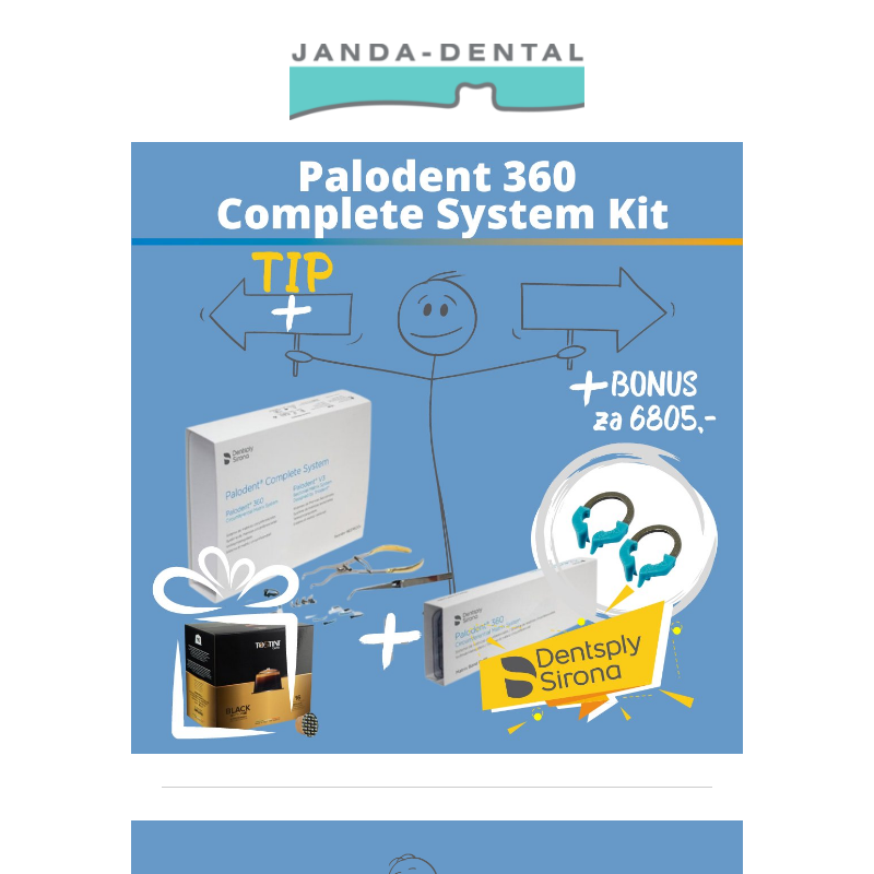 _ TIP - Palodent 360 Complete System Kit rovnou se dvěma dárky... _