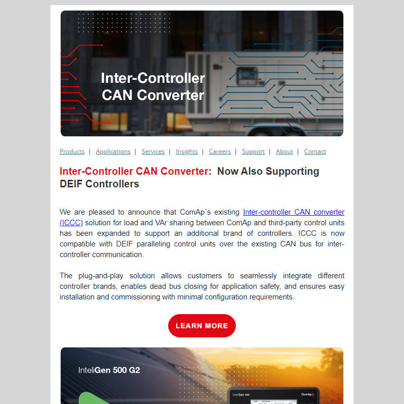 Inter-Controller CAN Converter, IG 500 G2 PV Update and more!