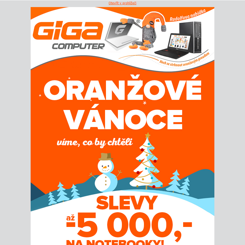 Oranžové Vánoce odstartovaly. Až – 5000 Kč