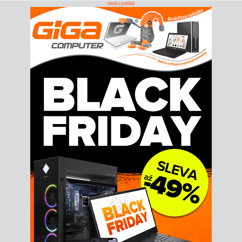 Využij slev Black Friday a připrav se na Vánoce!