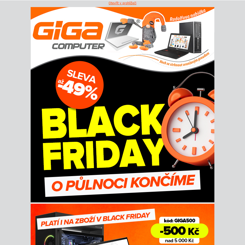 Dnes končí Black Friday i slevové kódy.