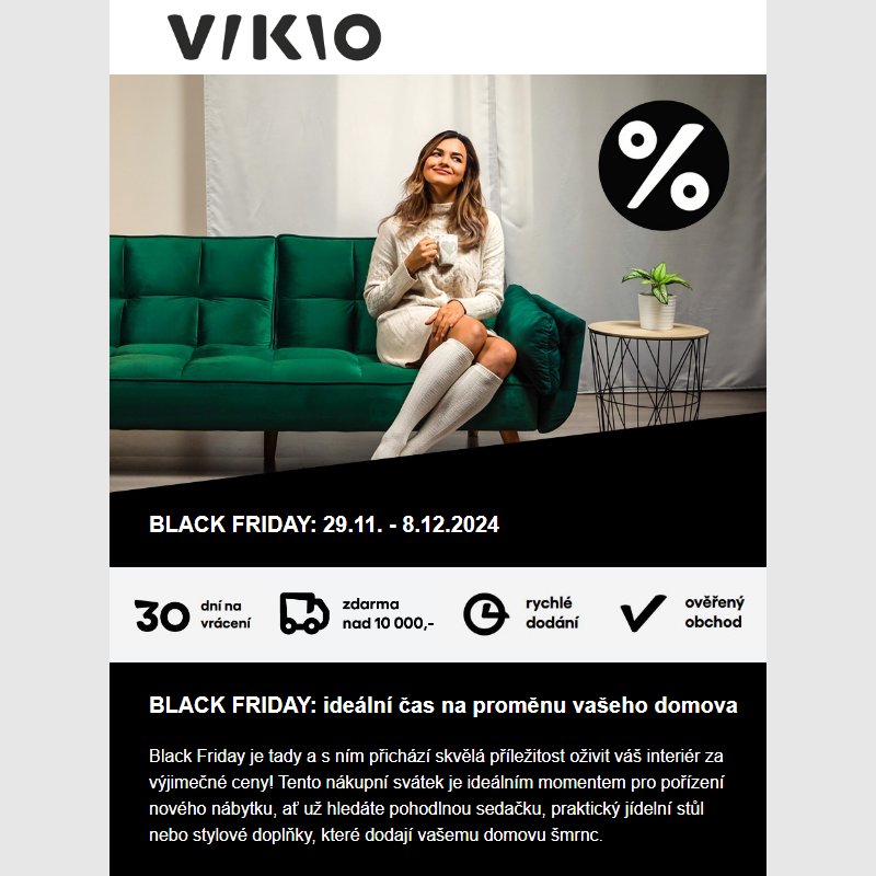 Black Friday_Ideální čas na proměnu vašeho domova_