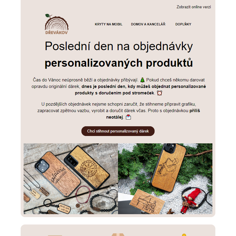 _ Poslední den pro objednávky produktů na míru