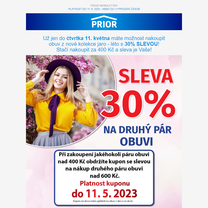 _ POSLEDNÍ ŠANCE -30% NA DRUHÝ PÁR OBUVI!___
