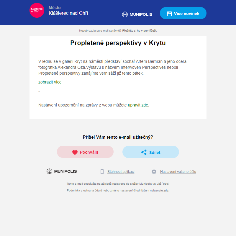 Propletené perspektivy v Krytu